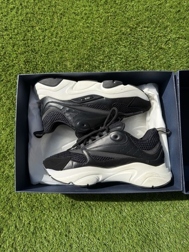 Dior b22 black white trainers - dior,