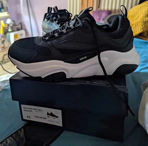 Dior b22 men - dior, black/white