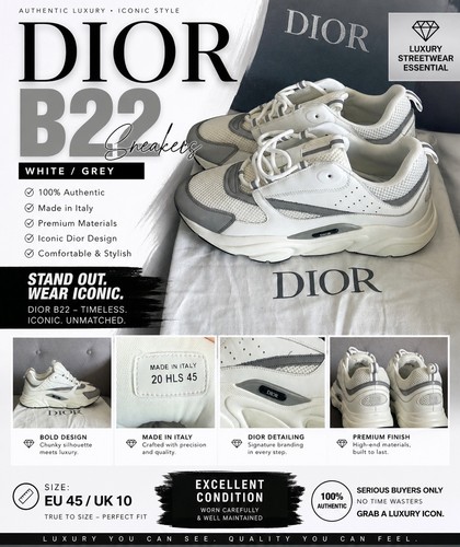 Dior b22 sneakers white - –, /