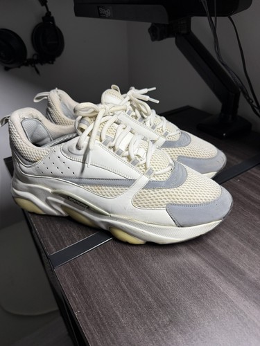 Dior b22 white silver - b22, eu45
