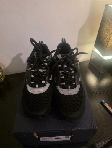 Dior b22 triple black trainers - black,